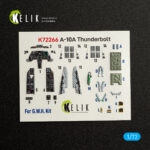 A-10A Thunderbolt -  interior 3D decals for GWH kit (1/72)