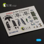 A-10A Thunderbolt -  interior 3D decals for GWH kit (1/72) - Image 2