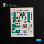 MiG-23MLD -  interior 3D decals for ClearProp kit (1/72)