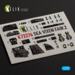 SEA VIXEN FAW.2 - interior 3D decals for Cyberhobby  kit (1/72) - Image 2