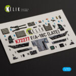 F/A-18C (LATE) -  interior 3D decals for Academy 12411 kit (1/72) - Image 2