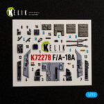 F/A-18A - interior 3D decals for Academy 12411 kit (1/72)