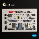USMC F/A-18+ -  interior 3D decals for Academy 12411 kit (1/72)