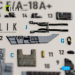 USMC F/A-18+ -  interior 3D decals for Academy 12411 kit (1/72) - Image 3