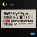 Eurofighter Typhoon - interior 3D decals for Hasegawa kit (1/72)
