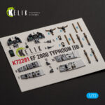 Eurofighter Typhoon EF-2000 - interior 3D decals for Italeri kit (1/72) - Image 2