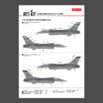 F-16C (Fighting Vipers) (Block 30,40,42,50,52) with mission marking (Main Decals with Stencils) (1/48) - Image 3