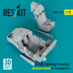 ​F-35B Lightning II cockpit (Detailed edition) for Trumpeter kit (3D Printed) (1/32) - Image 3