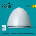 A-7 Corsair II corrected radome for Trumpeter kit (3D Printed) (1/32) - Image 2