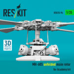 MH-60S unfolded main rotor for Academy kit (3D Printed) (1/35) - Image 2