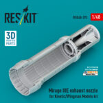 Mirage IIIE exhaust nozzle for Kinetic/Wingman Models kit (3D Printed) (1/48) - Image 2