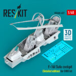 F-16I Sufa cockpit (Detailed edition) for GWH kit (3D Printed) (1/48)