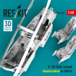 F-16I Sufa cockpit (Detailed edition) for GWH kit (3D Printed) (1/48) - Image 3