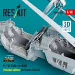 F-16I Sufa cockpit (Detailed edition) for Kinetic Gold kit (3D Printed) (1/48) - Image 3