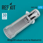 Mirage IIIE exhaust nozzle for Modelsvit kit (3D Printed) (1/72) - Image 2