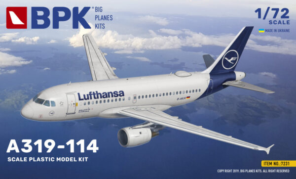 A319 1/72 BPK7231